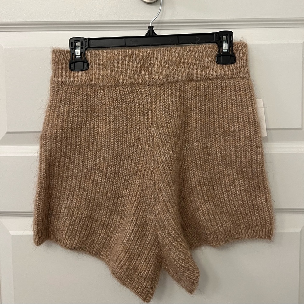 Zara High Rise Sweater shorts